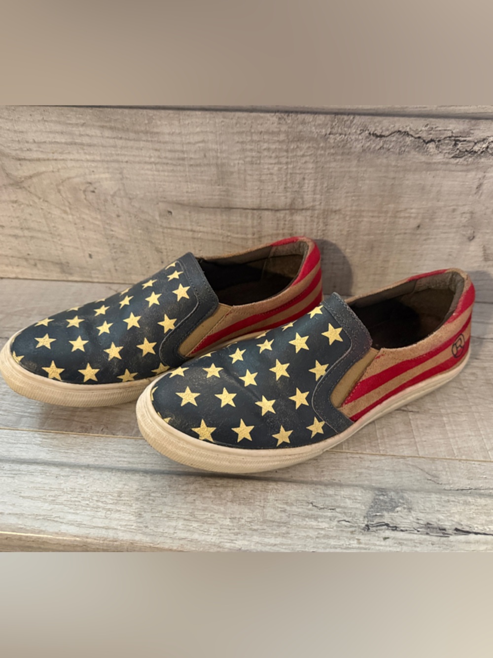 Roper American Beauty slip-on loafers